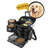 Overland Dog Gear ODG40 Rolling Week Away Travel Bag for Dog; Black