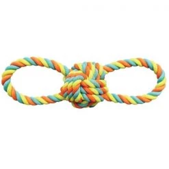 Boss Pet Products 1868058 Pet Toy Rope Ball; 11 in.