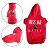 Primeware 6130-XXS Kiss Me Daily Dog Sweatshirt - 2XS