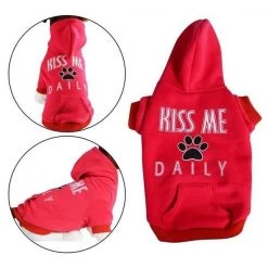 Primeware 6130-XXS Kiss Me Daily Dog Sweatshirt - 2XS