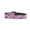 Up Country Organics Up Country LAVCQ4W Lavender Lattice Pet Collar - Large