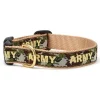 Up Country Organics Up Country ARMCQ4W Army Pet Collar - Large