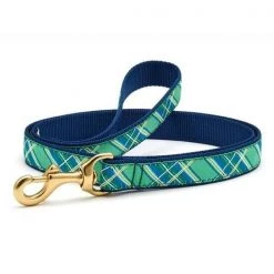 Up Country Organics Up Country KEPLFSN 4 ft. Narrow Kelly Plaid Lead for Pet