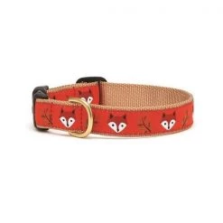 Up Country Organics Up Country FOXCQ3N Foxy Pet Collar - Medium Narrow