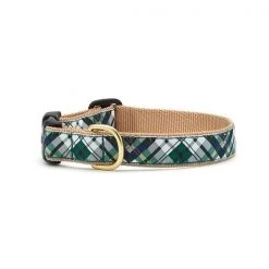 Up Country Organics Up Country GORCQ2W Gordon Plaid Pet Collar - Small Wide