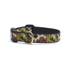 Up Country Organics Up Country CAMCQ1N Camo Pet Collar - Extra Small Narrow