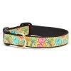 Up Country Organics Up Country ELESB12 Elephants S.B. Pet Collar - Size 12