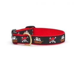 Up Country Organics Up Country PIRCQ3N Pirate Pet Collar - Medium Narrow