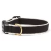 Up Country Organics Up Country BGBBCXL Black & Gray Bamboo Pet Collar - Extra Large