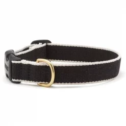 Up Country Organics Up Country BGBBCXL Black & Gray Bamboo Pet Collar - Extra Large