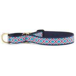 Up Country Organics Up Country BKIMG5W Blue Kismet Martingale Pet Collar - Extra Large