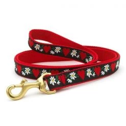 Up Country Organics Up Country HFLLFSW 4 ft. Wide Hearts & Flowers Lead for Pet