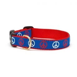 Up Country Organics Up Country FUNCQ2N Funky Fish Pet Collar - Small Narrow