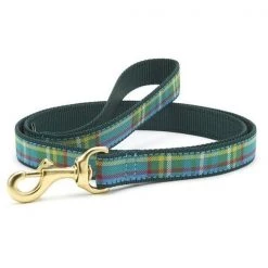 Up Country Organics Up Country KENLFLW 6 ft. Wide Kendall Plaid Lead for Pet