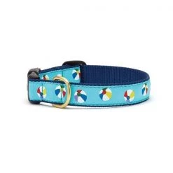Up Country Organics Up Country BBACQ4W Beach Balls Pet Collar - Large