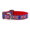 Up Country Organics Up Country UNJCQ4W Union Jack Pet Collar - Large