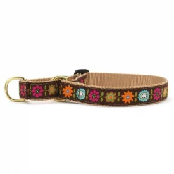 Up Country Organics Up Country BEFMG4W Bella Floral Martingale Pet Collar - Large