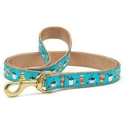 Up Country Organics Up Country COFLFSW 4 ft. Wide Coffee Nut Dog Lead