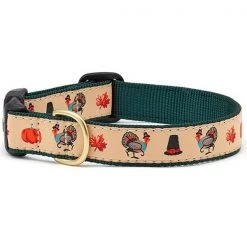 Up Country Organics Up Country TURCQ5W Turkey Trot Dog Collar; Extra Large
