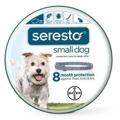 Bayer Animal Health 004BAY-80100 15 in. Seresto Flea & Tick Small Dogs Collars