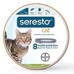 Bayer Animal Health 004BAY-80000 1 Collar Seresto Flea & Tick Collars for Cats