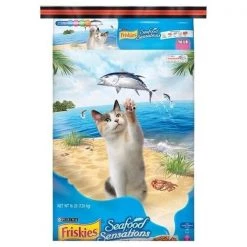 Provi 050139 16 lbs Purina Friskies SeaFood Sensations Dry Cat Food