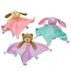 Eco Drink Ethic 077105 10 in. Soothers Blanket Toys - Assorted Color