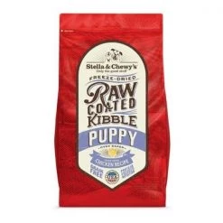 Stell1 860238 Stella & Chewys Raw Coated Oven Baked Kibble; Cage Free Chicken For Puppies; 22 Pound