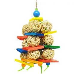 A&E Cage 644022 USA Wicker Cluster Toys - Medium