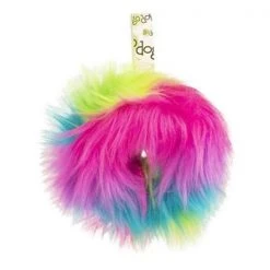 Godog Go Dog 786196 Furballz Rings; Medium - Rainbow
