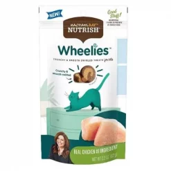 Better Than Ears 790072 2.2 oz Rachael Ray Nutrish Wheelies Chicken Cat Treat
