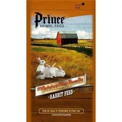 Prince Premium Feed 201350 50 lbs Production Rabbit Feed - 18 Percent Mini Pellet