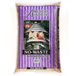 Americas Favorite 280075 10 lbs No Waste Wild Bird Feed Purple Stripe Bag; Purple Stripe
