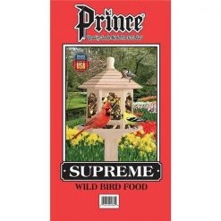 Prince Wild Bird Seed 0016930 20 lbs Supreme Wild Bird Feed Red Bag; Red