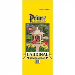 Prince Wild Bird Seed 0017030 30 lbs Cardinal Wild Bird Feed Yellow Bag; Yellow