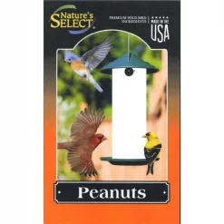 Natures Select Ingredients 061764 50 lbs Raw Peanut Pickouts for Wild Bird Feed Squirrel Food