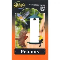 Natures Select Ingredients 063082 25 lbs Peanut Pickouts Raw Wild Bird Feed