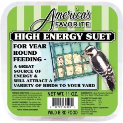 Americas Favorite 064400 11 oz Hi-Energy Suet - 2268 Per Pallet - Pack of 12