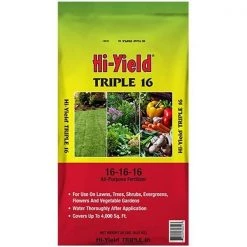 Fertilome 5036676 20 lbs Hi-Yield Triple-16 All Purpose Fertilizer