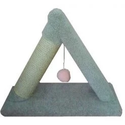 Condos & Trees 486216 A Frame Scratcher with Rope Post on Base