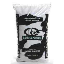 Back to Nature 083411 1 cu ft. Composted Cattle Manure Soil