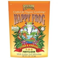Fox Farm Foxfarm 5034173 4 lbs Happy Frog Citrus & Avacado Dry Fertilizer