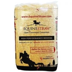 Healthi Straw 1916 28 lbs 10-12 cu ft. Equine Straw Bedding - Master Pack 35