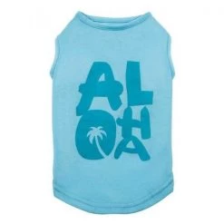 Casual Canine ZM8280 20 19 Aloha Dog Tank - Large