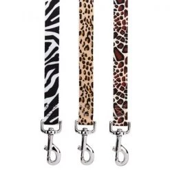 Casual Canine ZA15171 66 10 6 ft. x 1 in. Animal Print Lead Cheetah