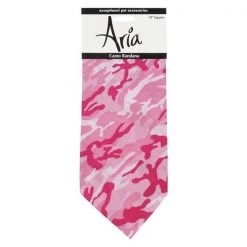 Petedge Aria Camo Bandanas for Dogs; Pink