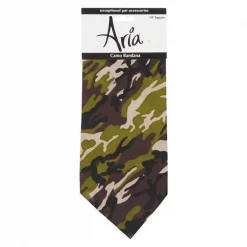 Petedge Aria Camo Bandanas; Green