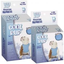 Cool Pup Reflective Harness X-Large Light Blue - ZA1789 24 191