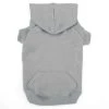 Petedge Casual Canine Basic Hoodie; Silver - Small