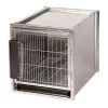 PetEdge ZW1225 42 Proselect Stainless Steel Modular Kennel Cage; Size L